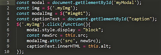 Example Code Using jQuery. The $ Sign Represents jQuery and will only work with this line at the top of the html pages under the title tags within src= https://ajax.googleapis.com/ajax/libs/jquery/2.1.1/jquery.min.js