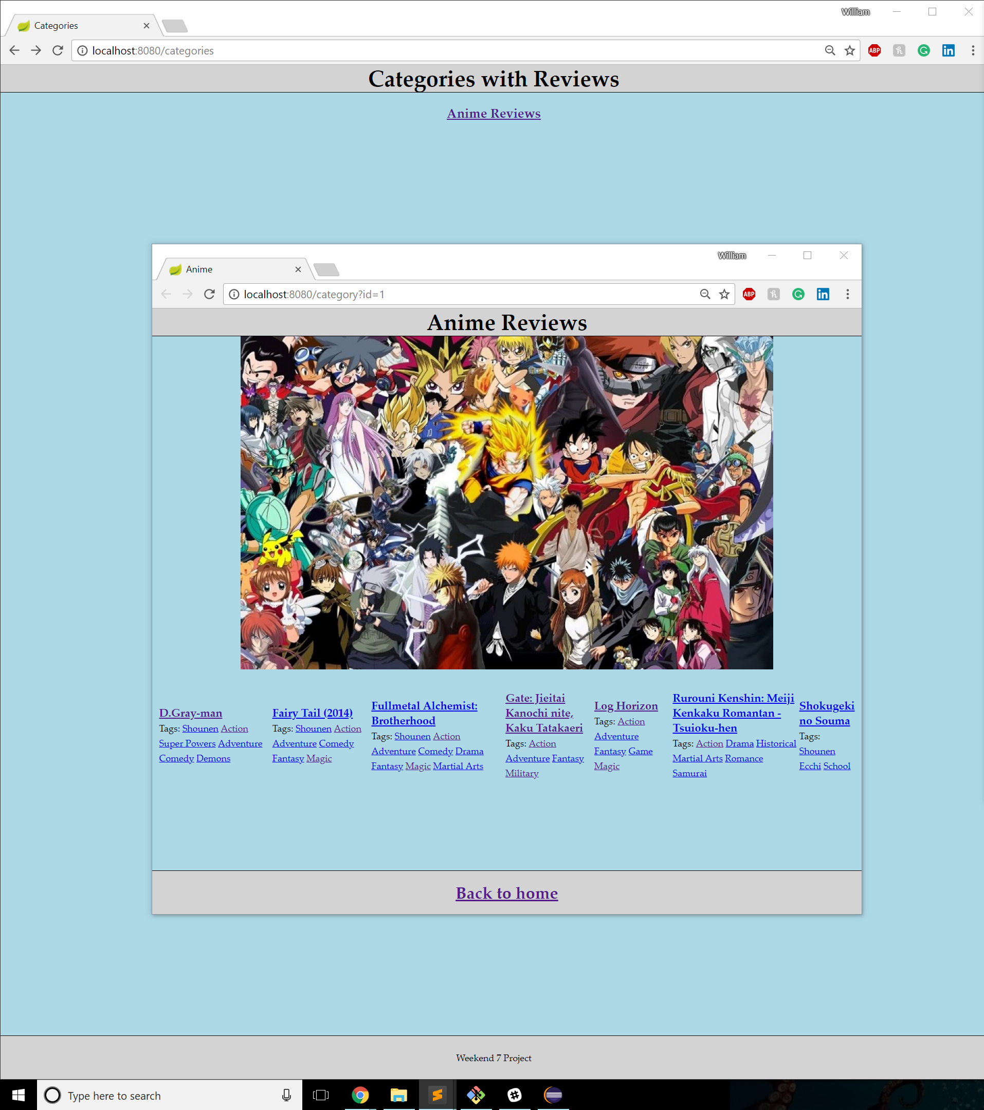 Reviews Site Full Stack